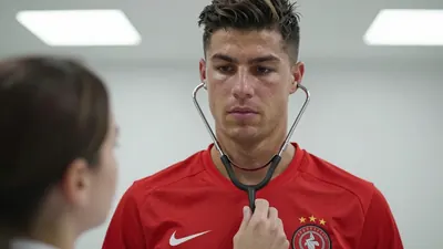 Der französische Mittelfeldspieler Desire Doue hat seinen Medizincheck bei Bayer Leverkusen bestanden und steht vor einem...